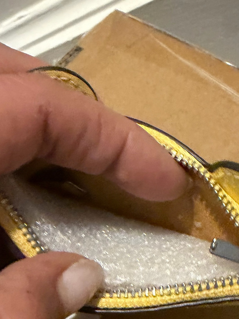 Coach Taxi Bag Charm in smooth yellow leather sold - Picture 3 of 3